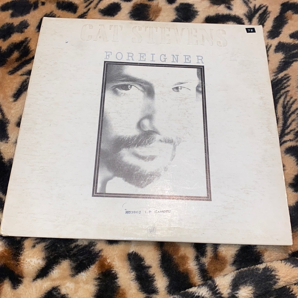 Vintage Foreigner Cat Stevens Vinyl Record